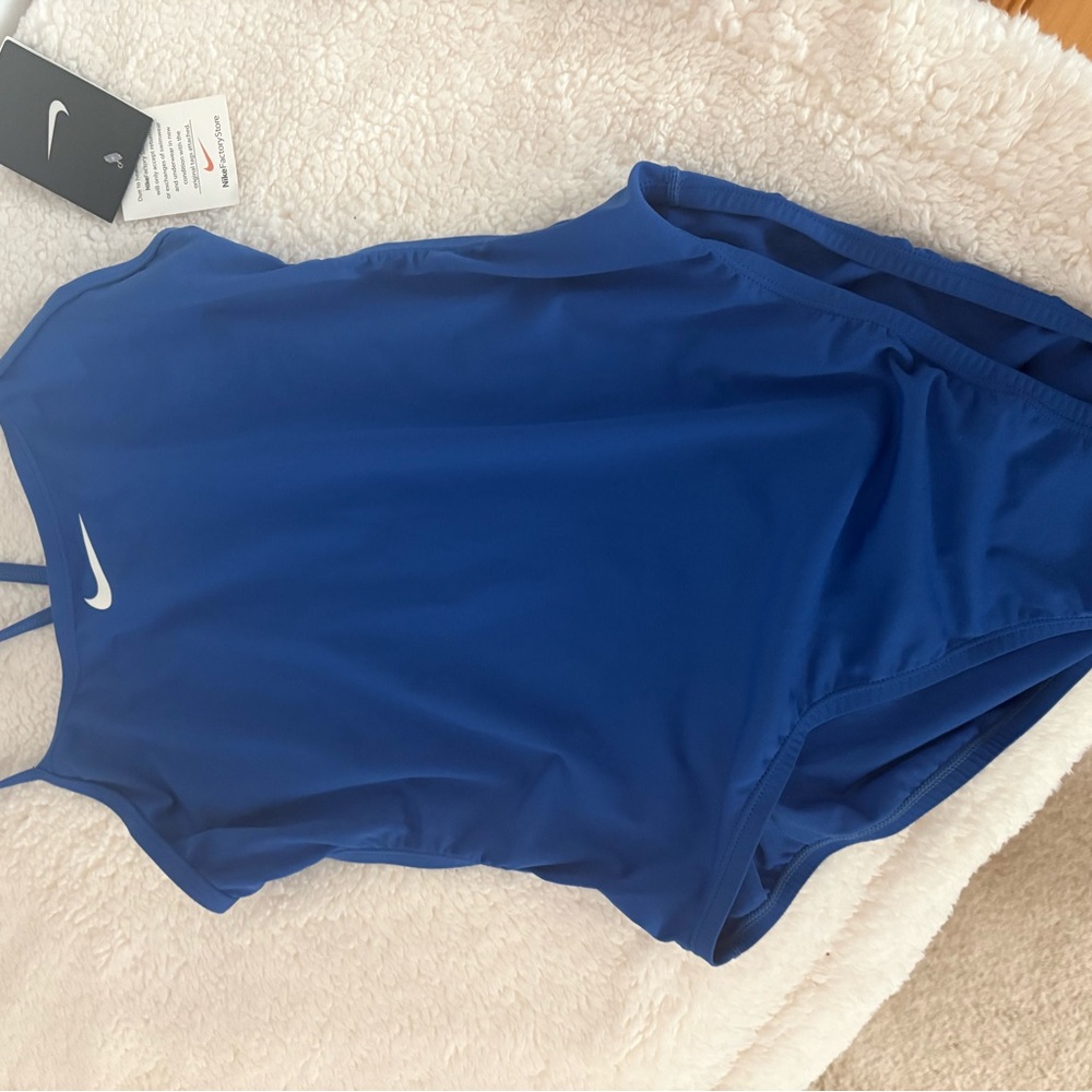 Nike Royal Blue Athletic Swimsuit